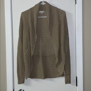 tan knit sweater